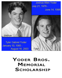 Yoder Brothers Scholarship